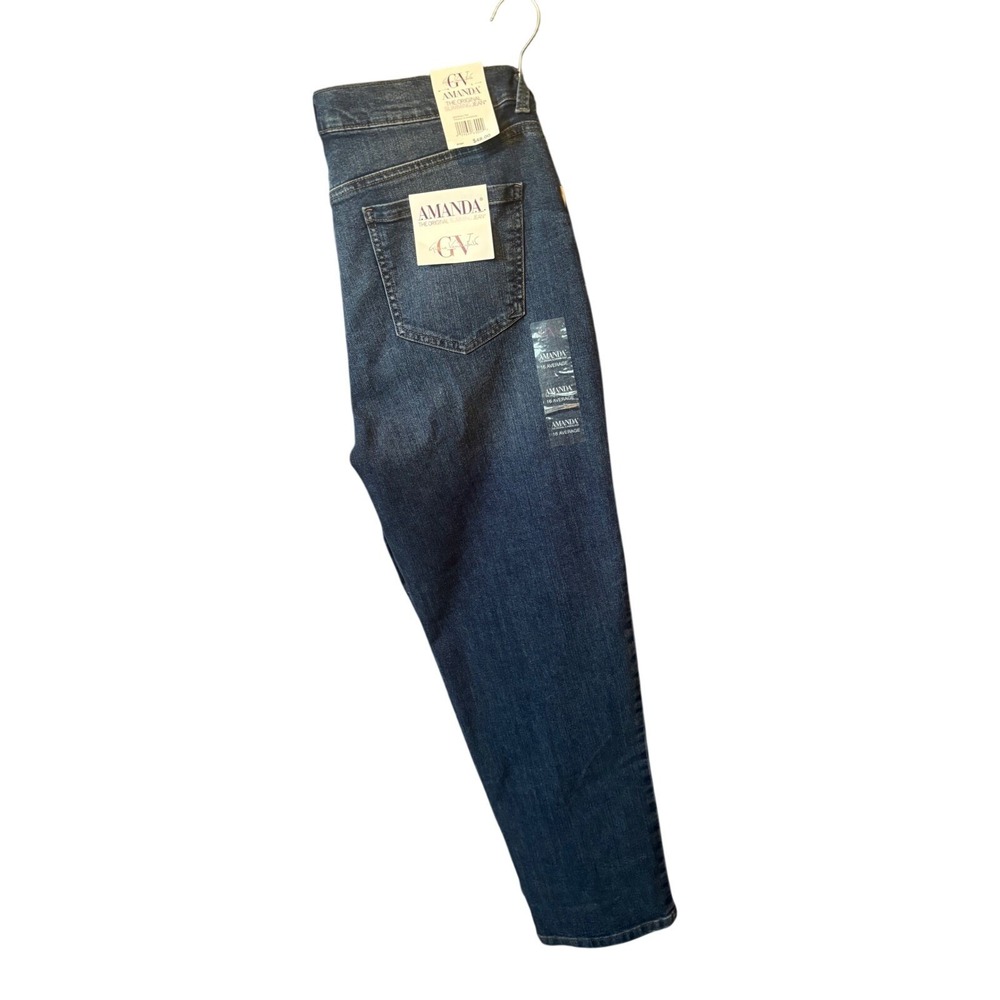 Gloria Vanderbilt‎ Amanda High Rise slimmingJeans Tisdale Blue 30229245-TR8 16